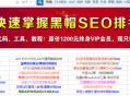 揭秘SEO黑帽工具實現快速排名的方法與技巧