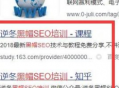東莞seo黑帽培訓_seo黑帽有哪些技術(shù)