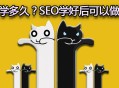 seo要學多久？SEO學好后可以做什么？