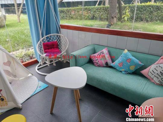 “錦江閣”開設的親子空間。　嚴易夢 攝